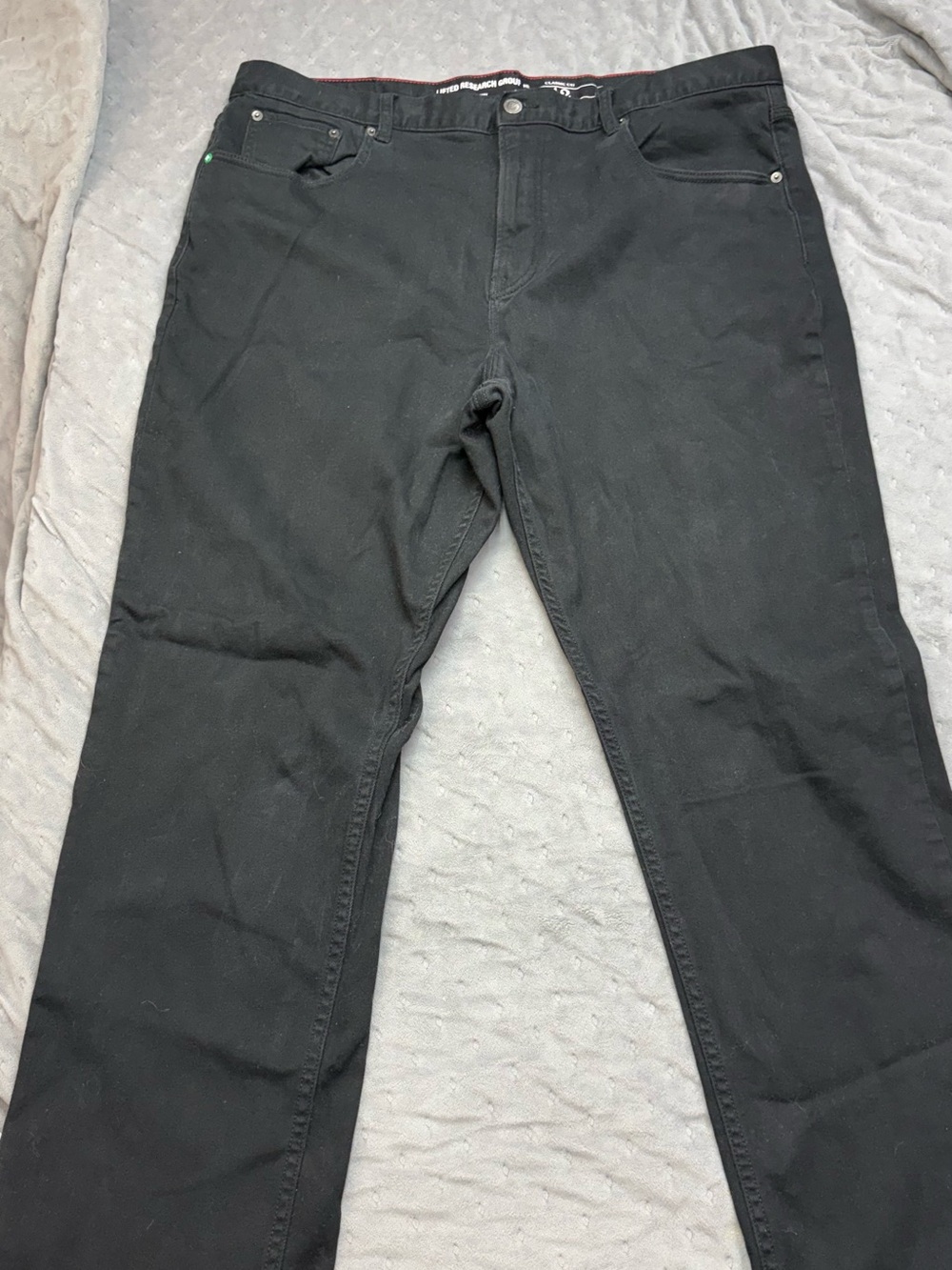 Lrg Men’s Black Straight Jeans